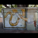 Der Feuerlöscher wurde nicht vergessen